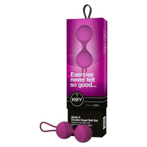 Вагинальные шарики Key Stella II pink фото 2
