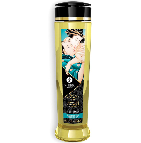Массажное масло Shunga Erotic Sensual Island Blossom 240 мл фото 2