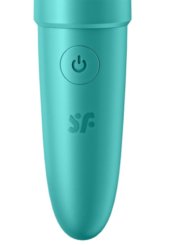 Мини вибратор Satisfyer Ultra Power Bullet 6 бирюзовый фото 5