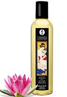 Возбуждающее массажное масло Shunga Amour с ароматом лотоса 250 мл