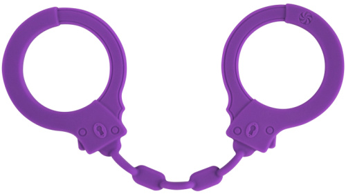 Силиконовые наручники Party Hard Suppression Purple фото 2