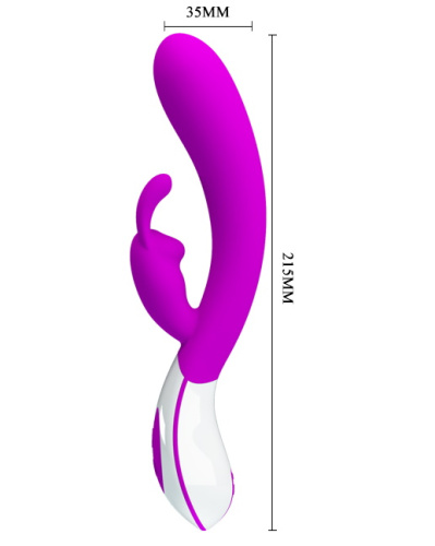 Перезаряжаемый вибратор-кролик Pretty Love Harlan фото 6