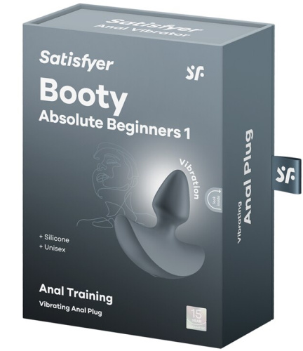 Анальная втулка со стимуляцией промежности Satisfyer Booty Absolute Beginners 1 фото 11