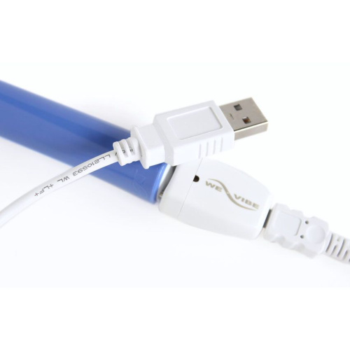 DEMO Мини-вибратор We-Vibe Tango перезаряжаемый голубой фото 4