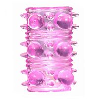 Насадка на пенис Rings Armour розовая