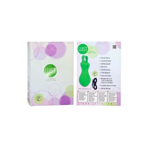 Зеленый вибромассажер Lust L1 фото 3