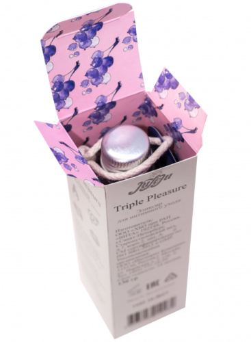 Согревающий интимный эликсир со вкусом Спелая Смородина 130 гр фото 3