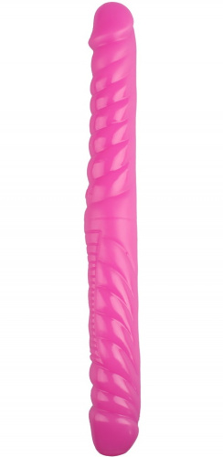 Двухголовый спиралевидный фаллоимитатор 43 см фото 2