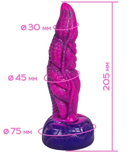 Фаллоимитатор Язык Космического Пришельца Magic Hero 21 см фото 5