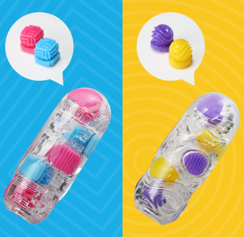 Мастурбатор Tenga Bobble Crazy Cubes фото 3