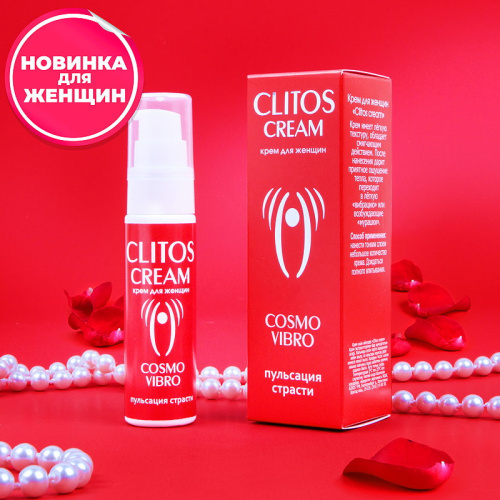 Жидкий вибратор Clitos Cream 25 г фото 2