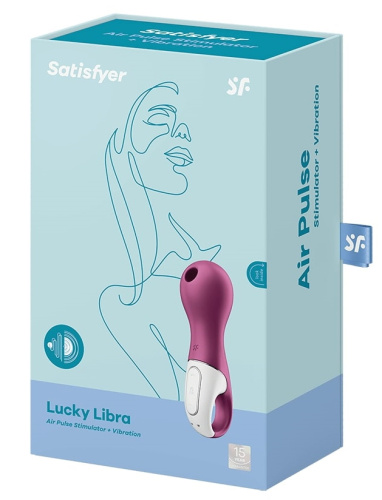 Вакуумно-волновой стимулятор клитора с вибрацией Satisfyer Lucky Libra фото 12