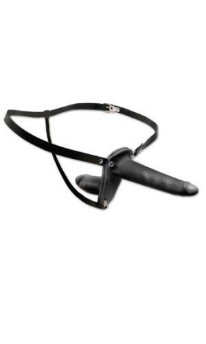 Страпон двойной FF Double Penetrix Strap On Black фото 5