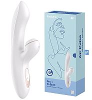 Вибратор с вакуумно-волновым стимулятором клитора Satisfyer Pro+ G-Spot