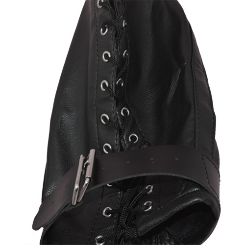 Бондажный шлем с кольцами фото 4