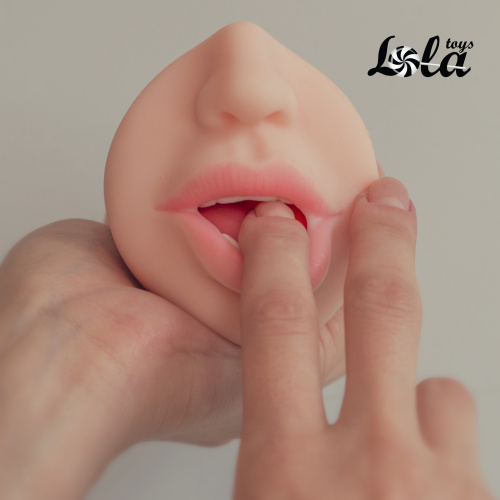 Мастурбатор ротик с зубками Satisfaction Hot Baby фото 5