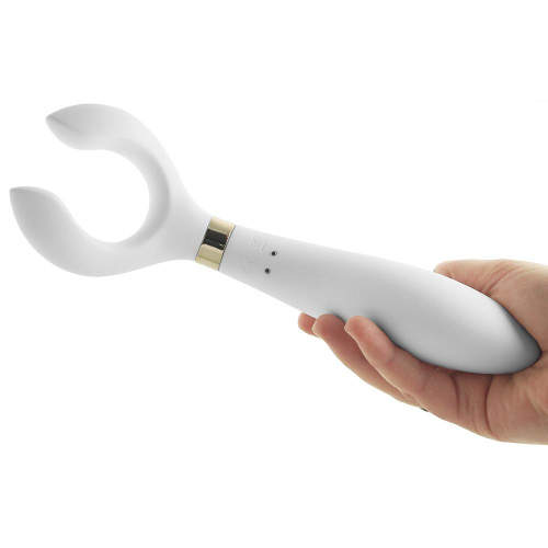 DEMO Многофункциональный вибратор Satisfyer Partner Multifun 3 White фото 2