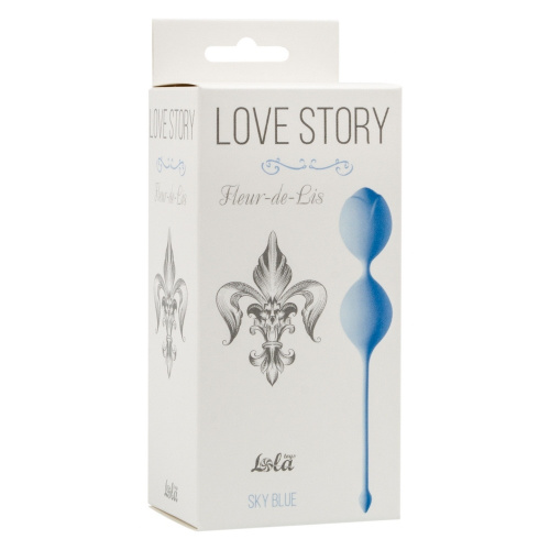 Вагинальные шарики Love Story Fleur-de-lisa Sky Blue фото 4