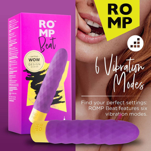 Перезаряжаемый мини-вибратор Romp Beat фото 12