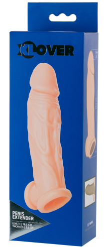 Удлиняющая насадка на пенис Toyfa XLover + 1 см фото 9