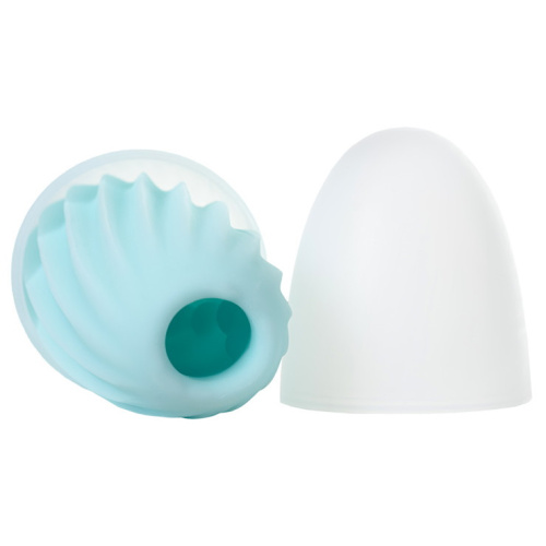 Мастурбатор-яичко Svakom Hedy голубой, 14 см фото 4