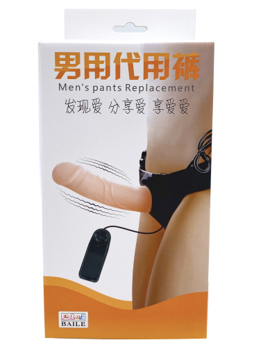 Фаллопротез на ремне с вибрацией фото 9