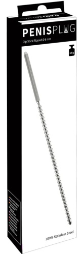 Металлический уретральный буж Dip Stick Ripped фото 5