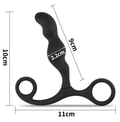 Массажер простаты Ultimate Silicone P-spot Teaser черный фото 6