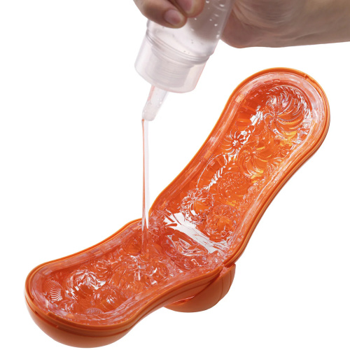 Футуристичный мастурбатор Tenga Flip ORB Sunset оранжевый фото 5