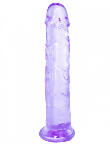 Прозрачный фаллоимитатор Intergalactic Distortion Purple фото 2