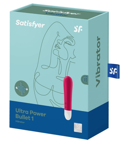 Мини вибратор Satisfyer Ultra Power Bullet 1 красный фото 10