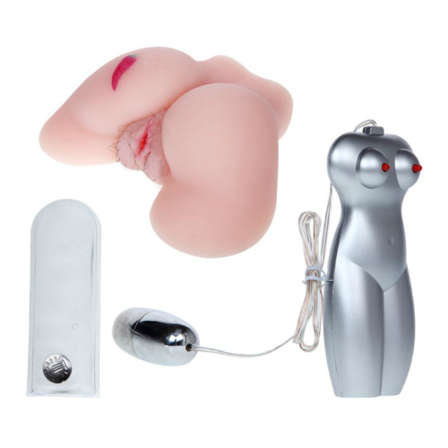 Попка и вагина с тату в виде перчика Vibration Passion Danna фото 5