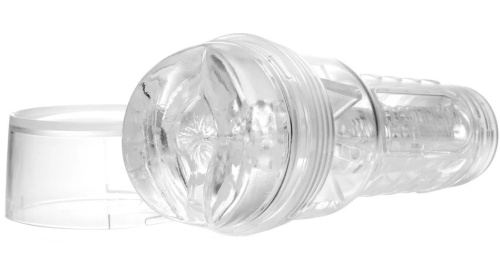 Мастурбатор-анус в прозрачной колбе Fleshlight Ice Butt Crystal фото 3