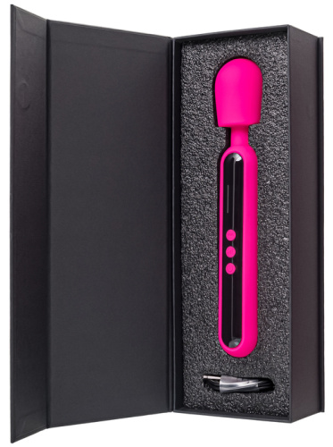Перезаряжаемый интимный вибромассажер EroTeq Mashr с LCD экраном фото 11