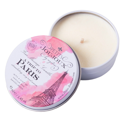 Массажная свеча Petits Joujoux Paris ваниль и сандал 33 гр