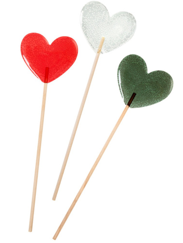 Карамельный леденец Сердечко фото 4