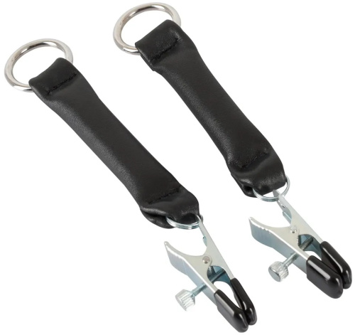 Зажимы для сосков с кожаными ремешками Nippelklemmen фото 4