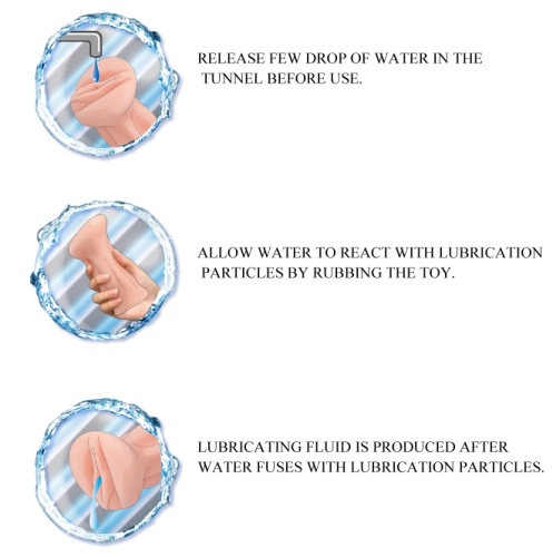 Нежный масутрбатор с эффектом выделения смазки фото 7