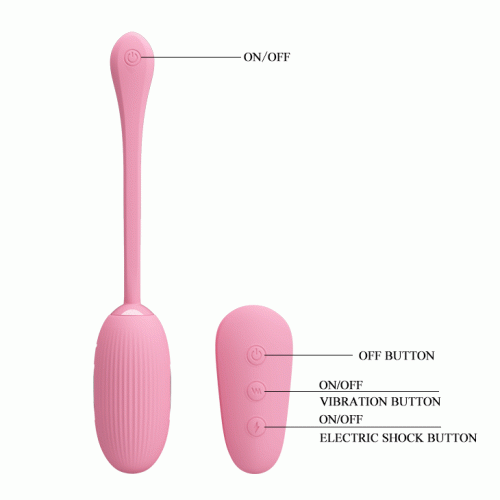 Смарт-виброяйцо Shock fun с электростимуляцией фото 4