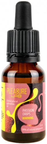 Возбуждающие капли-афродизиак Pleasure Lab Passion Drips Warming 15 мл фото 2