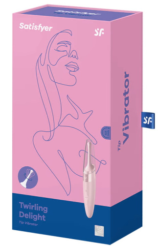 Точечный стимулятор с вибрацией Satisfyer Twirling Delight розовый фото 3