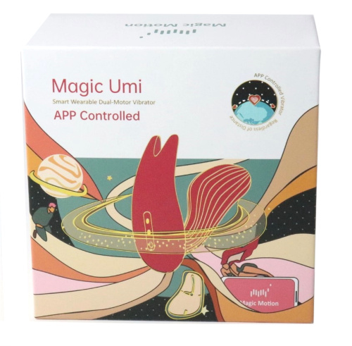 Вагинально-клиторальный смарт-стимулятор Magic Motion Umi зеленый фото 10