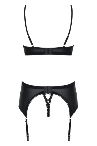 Соблазнительный черный комплект Redella L/XL фото 4