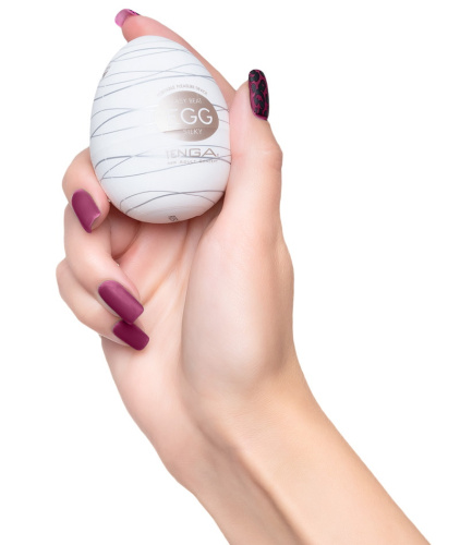 Мастурбатор яйцо Tenga egg Silky 1 фото 7
