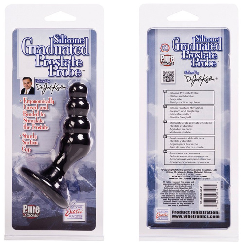 Эргономичный силиконовый массажер простаты фото 3