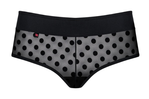 Черные трусики-шорты Dotina S/M фото 3