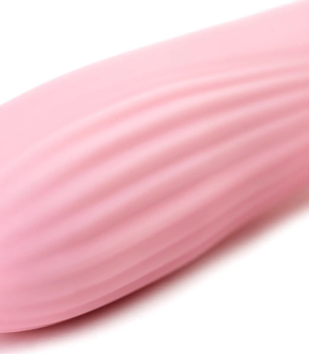 Перезаряжаемый вибратор с пульсацией и функцией нагрева Jos Milly фото 6