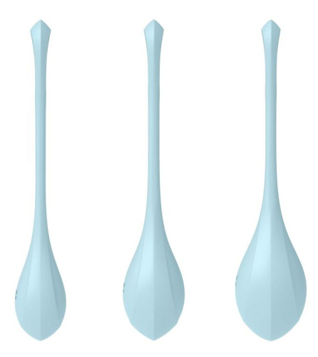 Вагинальные шарики Satisfyer Yoni Power 2 голубые фото 2