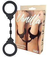 Силиконовые наручники Vanilla Suppression Black