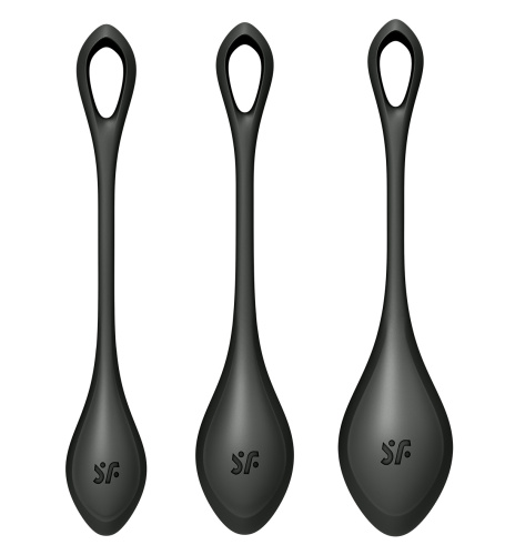 Вагинальные шарики Satisfyer Yoni Power 2 черные фото 3